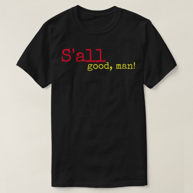Bra man t shirt (Design framsida)