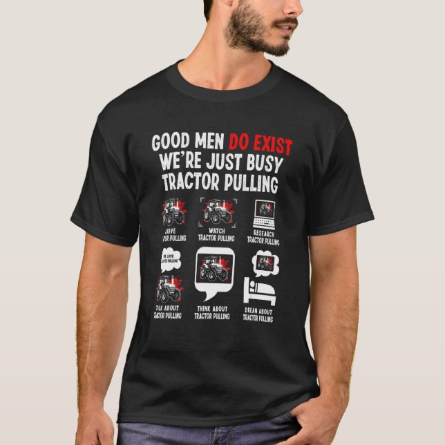 Bra Manar finns nu.. Vi är bara busstraktorns Pull T Shirt (Framsida)