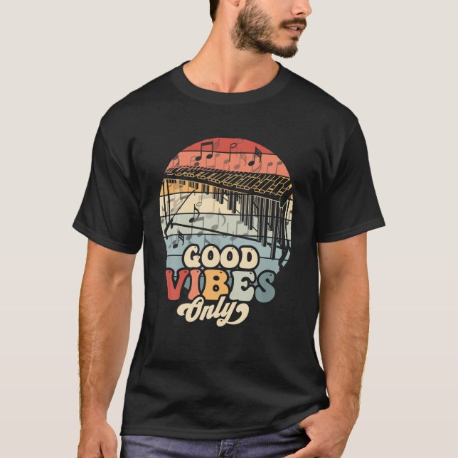 Bra Marimba Player Vibes Endast Vibraphone Marchin T Shirt (Framsida)