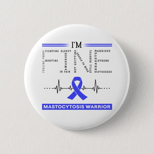 Bra Mastocytosis Warrior Knapp (Framsida)