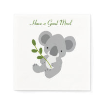 Bra Meal, Cute Koala Bear Personlig