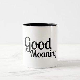 Bra Moaning - Funny Mug Två-Tonad Mugg