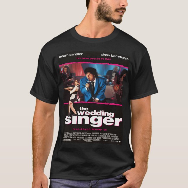 Bra modell Bröllopssångaren (1998) Musikpresent F T Shirt (Framsida)
