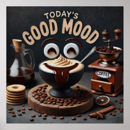 Bra Mood" Fine Art Coffee Poster