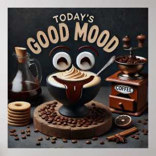 Bra Mood" Fine Art Coffee Poster