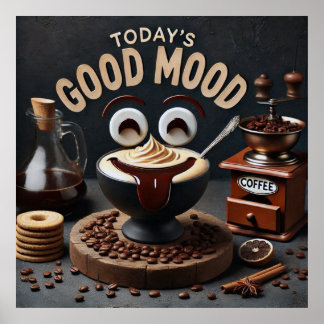 Bra Mood" Fine Art Coffee Poster
