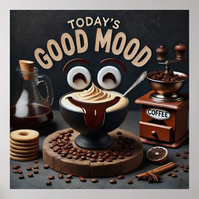 Bra Mood" Fine Art Coffee Poster (Framsidan)