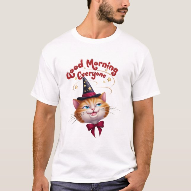 Bra morgon alla, Bra morgoncitat. T Shirt (Framsida)