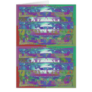 Bra morgon Amerika: Drömvärlddiagram Hälsningskort