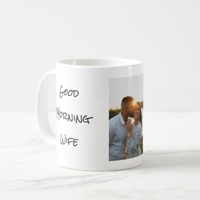 Bra Morgon bara en påminnelse om KÄRLEK du Kaffemugg (Framsida vänster)