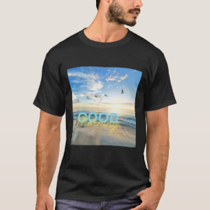 Bra Morgon Blå himmel T Shirt