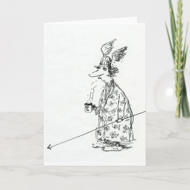 Bra Morgon, Brunnhilde Card Kort (Framsida)