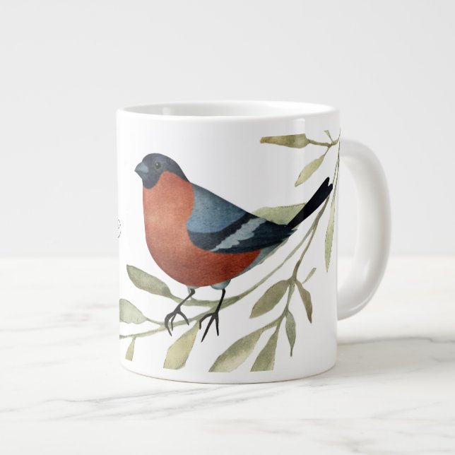 Bra Morgon, Cute Robin Jumbo Mugg (Framsida höger)