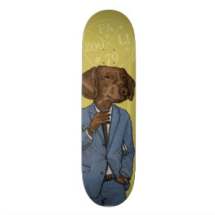 Bra morgon Dapper Doge Skateboard Bräda 19,5 Cm