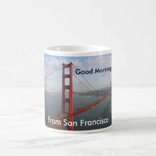 Bra morgon från San Francisco Kaffemugg