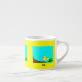 Bra Morgon Gult Bird Espresso Mugg Espressomugg