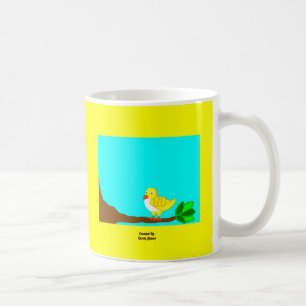 Bra Morgon Gult Fågelkaffe Mugg
