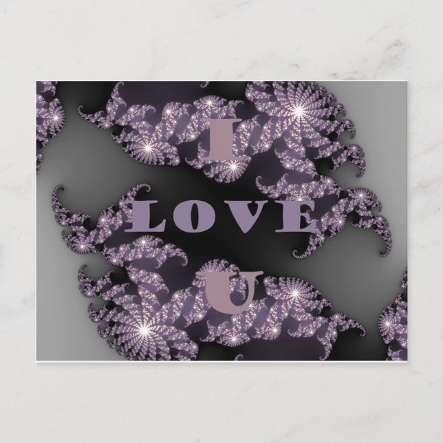 Bra Morgon I Kärlek You Vykort (Framsida)