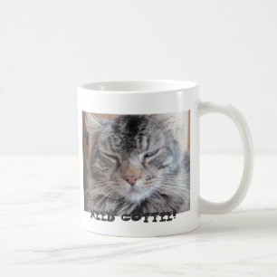 Bra morgon? Inte för Grumpy ängel Kaffemugg