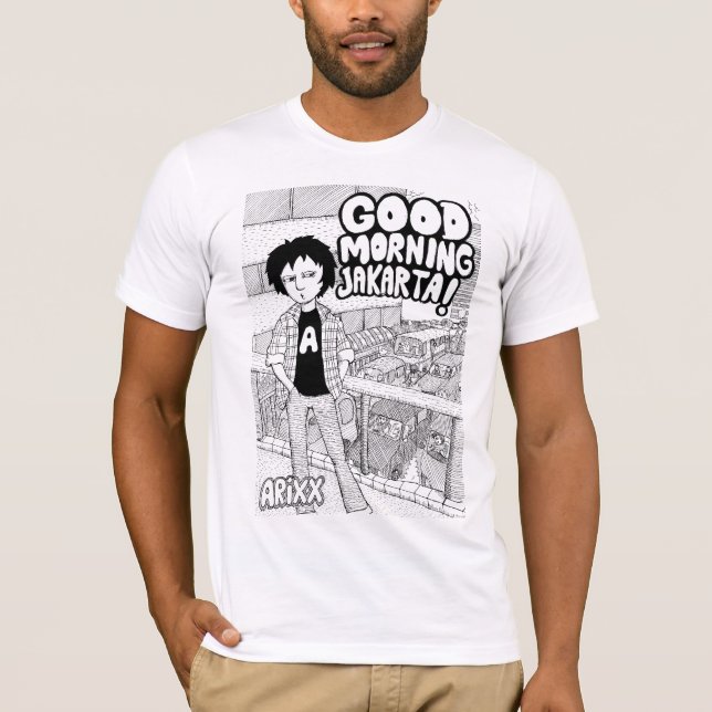 bra morgon jakarta t-shirt (Framsida)