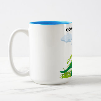 Bra morgon Kaffe Mugg - Stat Din Höger