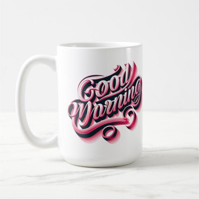 Bra morgon 🌞 kaffemugg (Vänster)