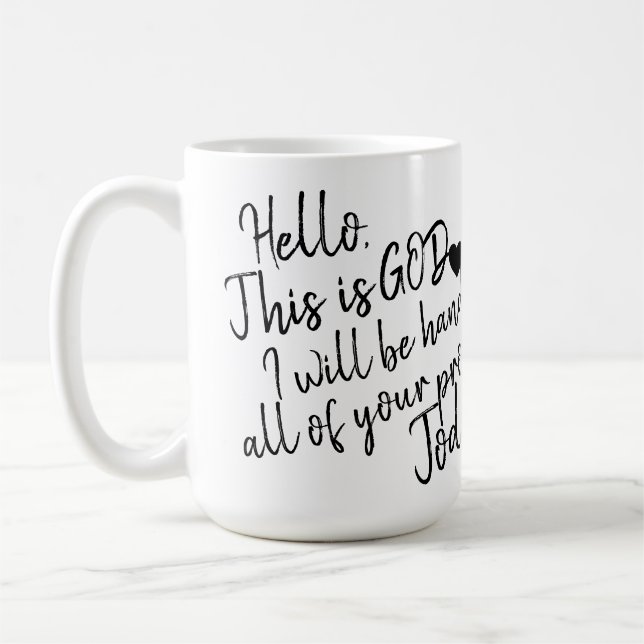 Bra morgon kaffemugg (Vänster)