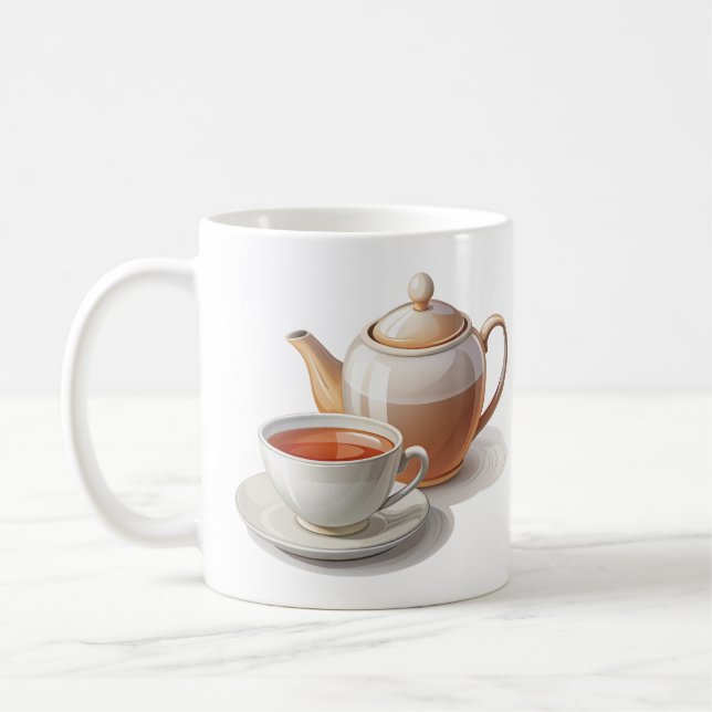 Bra morgon kaffemugg (Vänster)