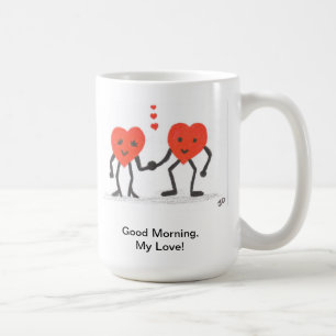 Bra morgon min kärlekkaffemugg kaffemugg
