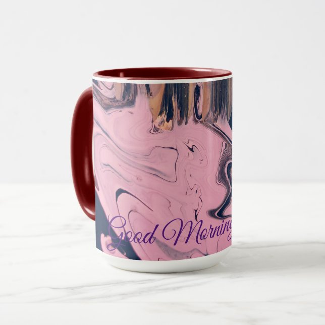 Bra morgon mugg (Framsida vänster)