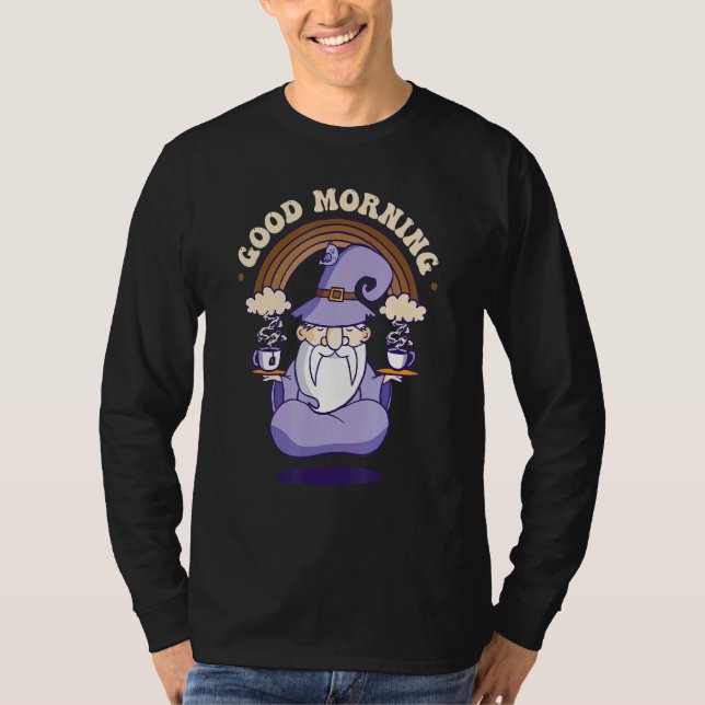Bra Morgon My Läring Magic Power Wizard T Shirt (Framsida)