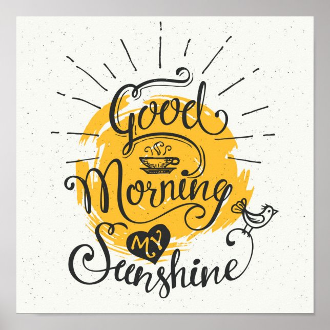 Bra Morgon My Sunshine Poster (Framsidan)
