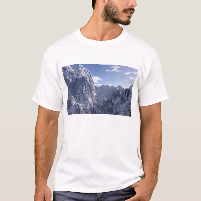 Bra morgon Nepal T Shirt (Framsida)