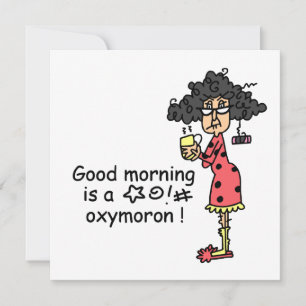 Bra Morgon Oxymoron