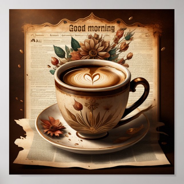 Bra morgon poster (Framsidan)