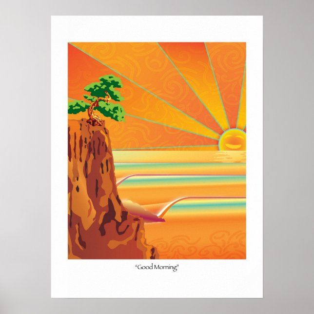 Bra Morgon Poster (Framsidan)