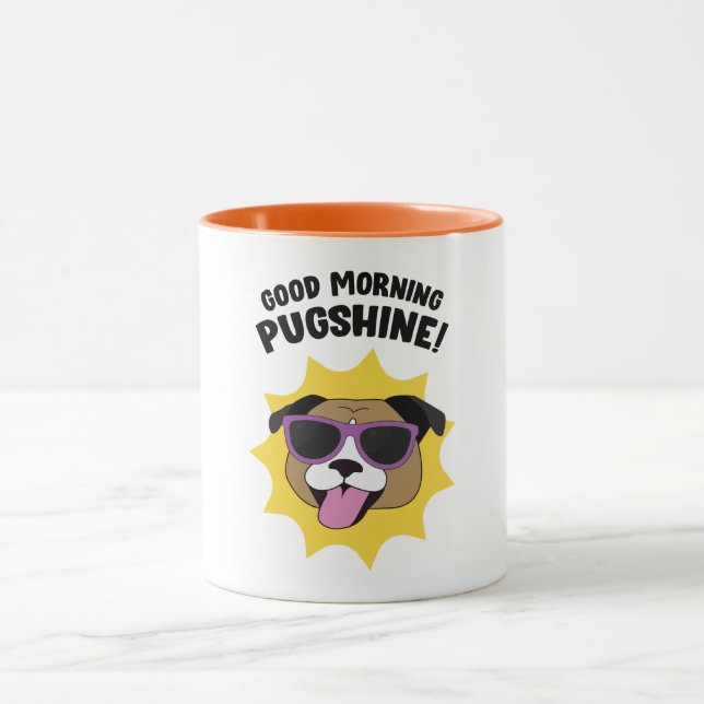 Bra Morgon Pugshine Mugg (Center)