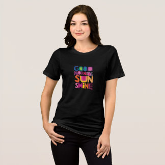 Bra morgon sol shine Premium Bella Canvas T Shirt