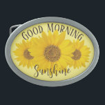Bra Morgon Solrossolros<br><div class="desc">Ett närliggande foto av en ljusstark solrosa med texten "Bra God morgon Sunshine" i mycket mörk brunt på ljusa gultens bakgrund. Texten kan redigeras, så om du vill kan du t.ex. ersätta solnedgången i ord med en namn eller annan text.</div>