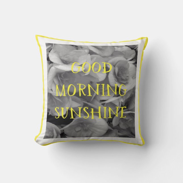Bra morgon solsken 16"X16" Pillow Kudde (Framsida)