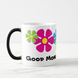 Bra morgon solskenkaffemugg magisk mugg