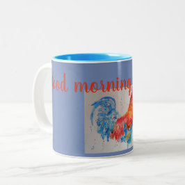 Bra Morgon Sunshine Blue Mugg red tupp