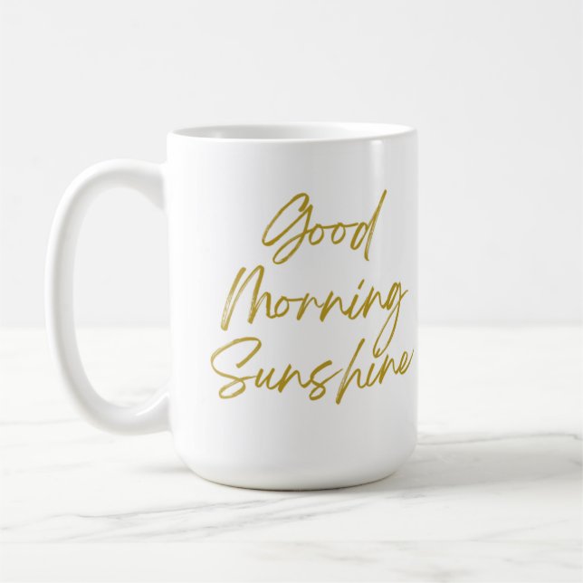 Bra Morgon Sunshine Classic Mugg, 15 oz Kaffemugg (Vänster)