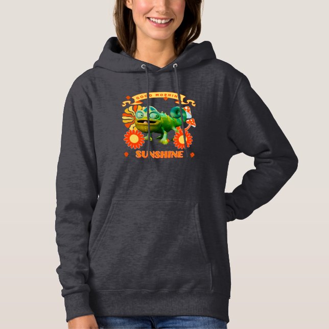Bra Morgon Sunshine Funny Chameleon T Shirt (Framsida)