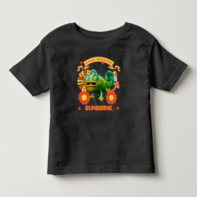 Bra Morgon Sunshine Funny Chameleon T Shirt (Framsida)