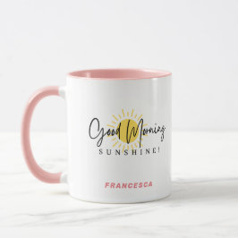 Bra Morgon Sunshine Gult Peach Black Mugg