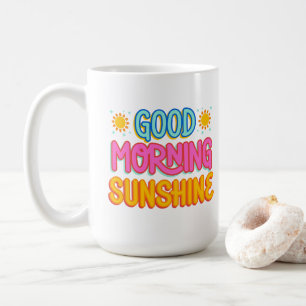 Bra Morgon Sunshine 😁 kaffe mugg 15oz