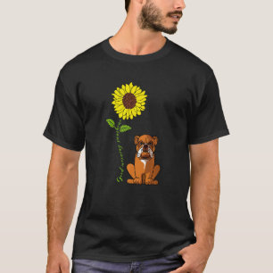 Bra Morgon Sunshine Kärlek My Bulldog Hund Mamma T Shirt