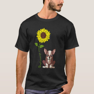 Bra Morgon Sunshine Kärlek My Chihuahua Hund T Shirt