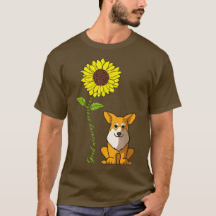 Bra Morgon Sunshine Kärlek My Pembroke Corgi Hund T Shirt